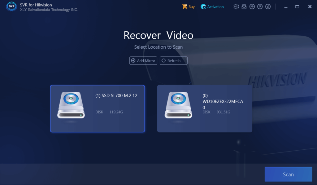 Surveillance Video Recovery 
