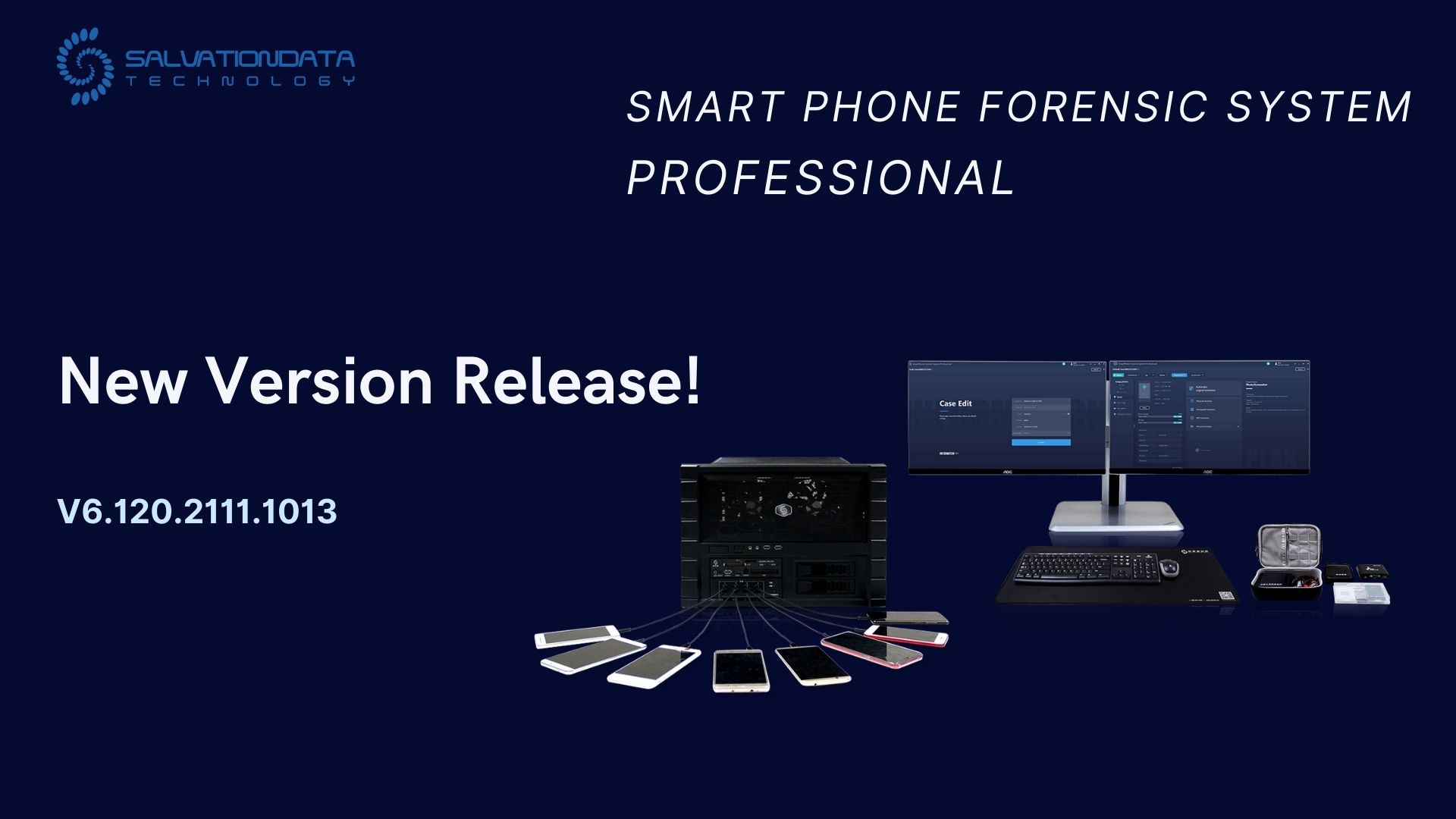 [Software Update] Mobile Forensics: SMART Phone Forensic System Professional SPF Pro Free Activated Crack 2022 New Release Software Salvation Data Technology 