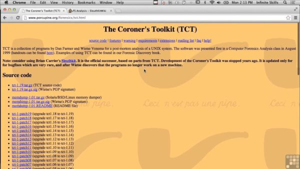 The Coroner’s Toolkit