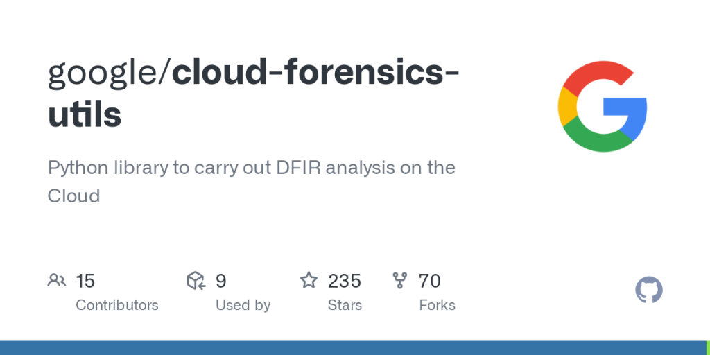 google cloud forensics utils