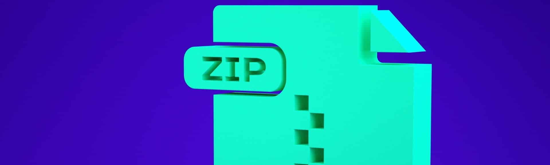 Zip files