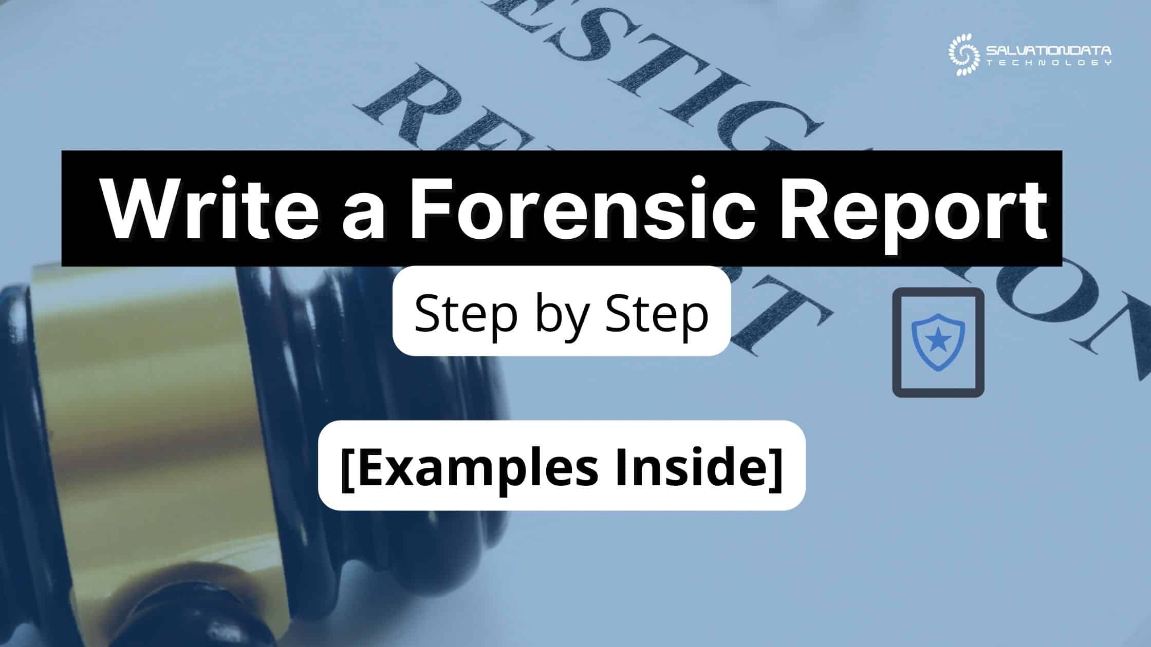 forensic science case study report sheet