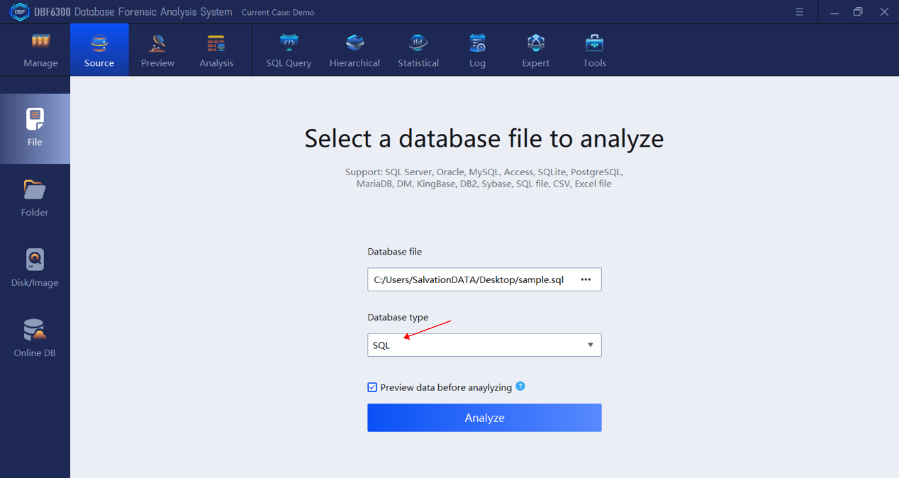 select-a-database-file-to-analyze