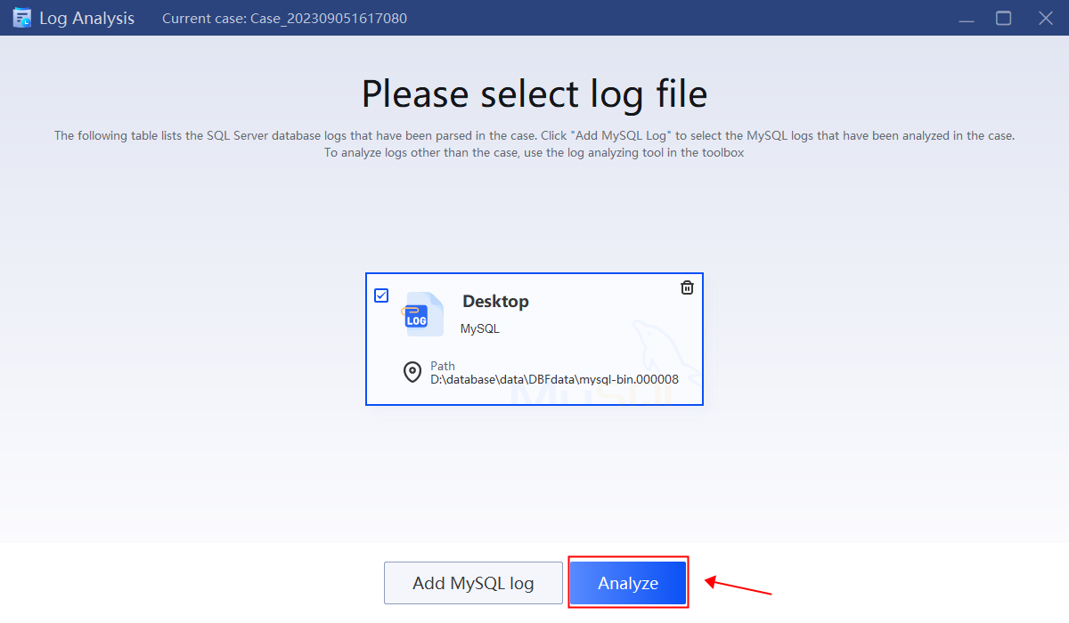 select-the-log-file-to-analyze