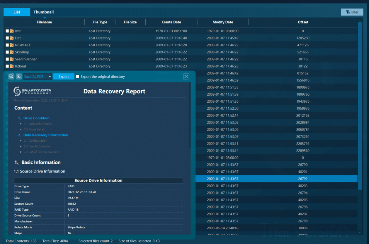 output-the-report-file