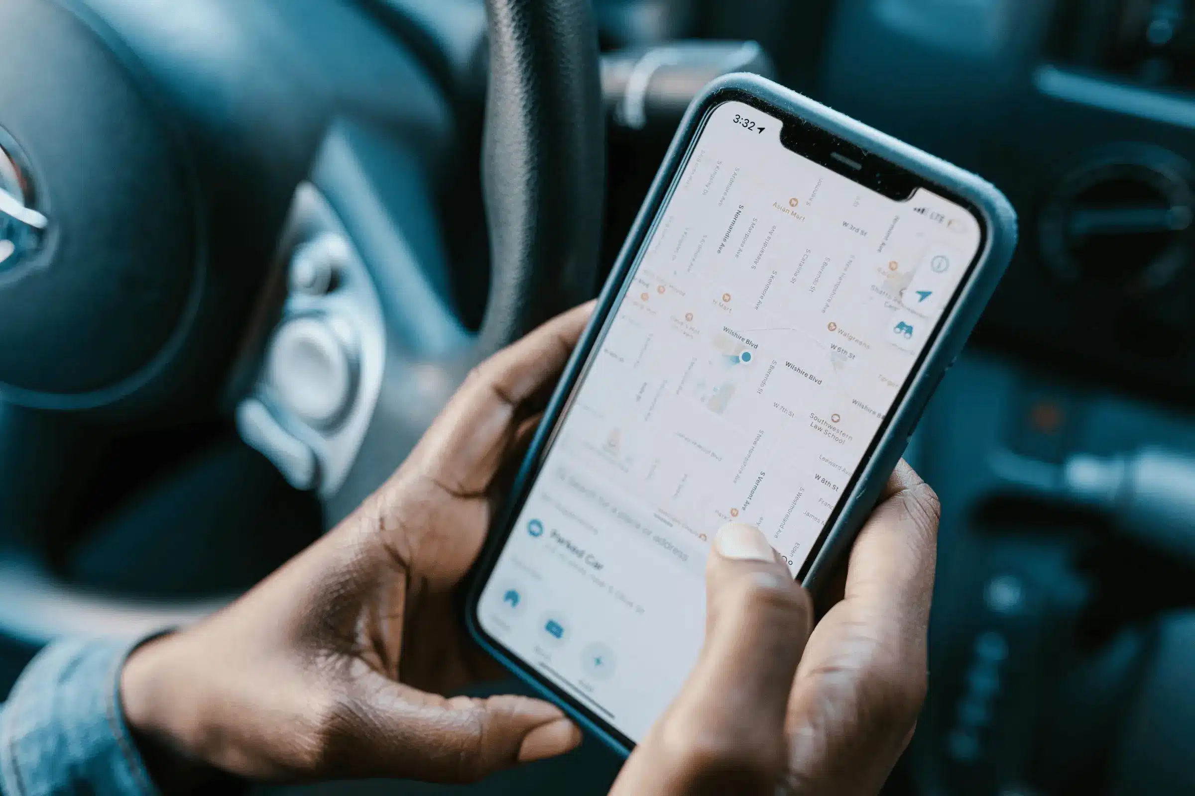 GPS location in mobile device