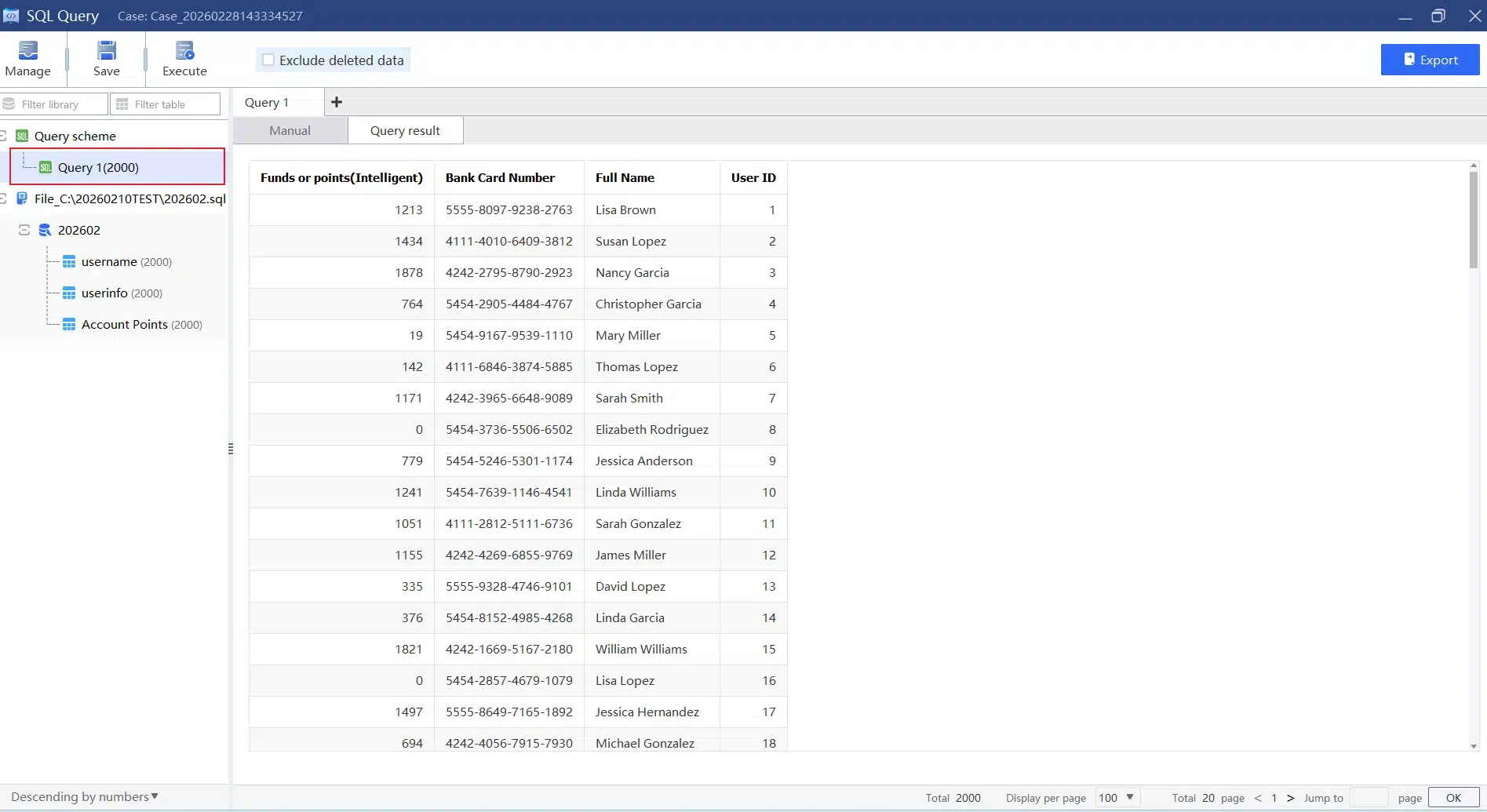 DBF6300 operation step 5 - hierarchical analysis 2